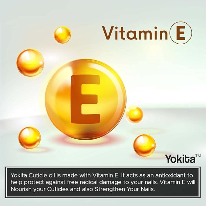 Premium Brush On Cuticle Oil Milk and Honey Natural Healing Infused, Soothes and Moisturizes Cuticles with Vitamin E 0.5 oz (Green Tea)