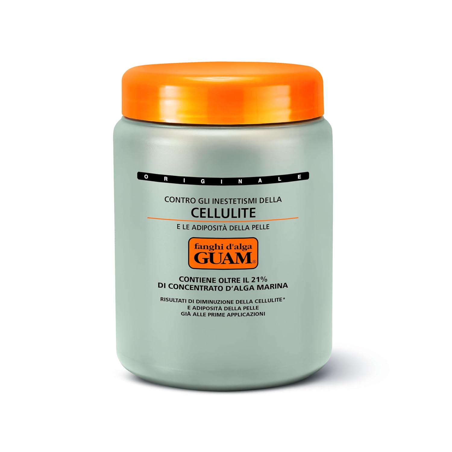 Guam Anti-Cellulite Hot Seaweed Mud ORIGINAL FORMULA | Sculpting Body Wrap To Remove Cellulite, Skin Tightening Treatment For Thighs And Legs, Inches Reduction, 1000 gr