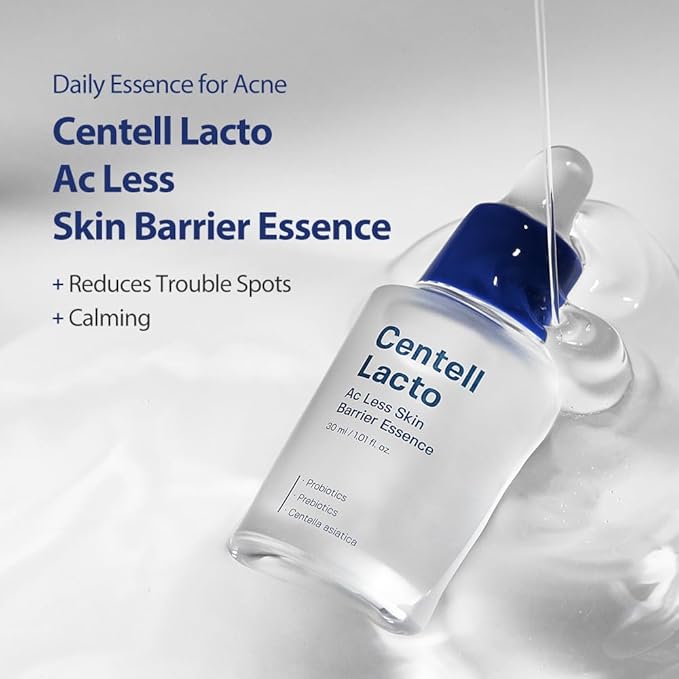 SUNGBOON EDITOR Centell Lacto AC Less Skin Barrier Serum | Probiotic & Niacinamide Face Serum for Sensitive, Blemish-Prone Skin | Lightweight, Non-Greasy Hydrating Korean Skincare