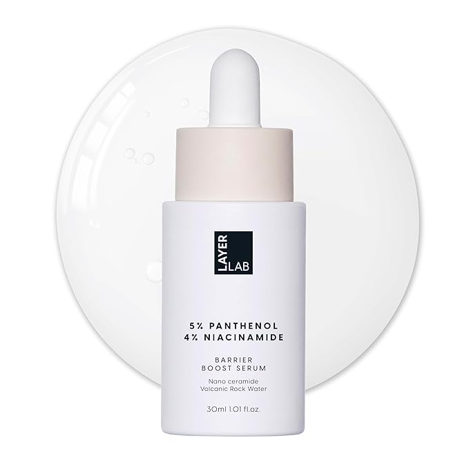 5% Panthenol Barrier Boost Serum – Hydrating & Soothing Korean Skincare with 4% Niacinamide, Madecassoside, 5 Ceramides & Mineral Water for a Stronger Skin Barrier (1.01 fl oz)