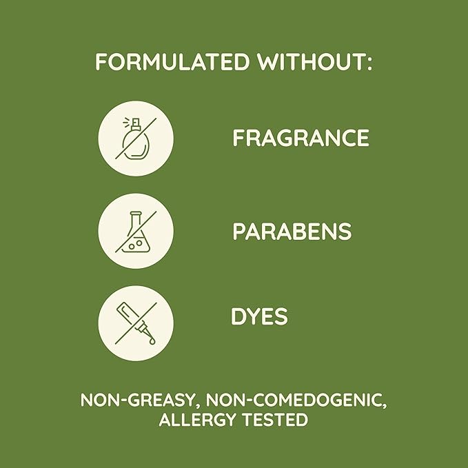 Aveeno Daily Moisturizing Body Lotion with Soothing Prebiotic Oat, Gentle Lotion Nourishes Dry Skin With Moisture, Paraben-, Dye- & Fragrance-Free, Non-Greasy & Non-Comedogenic, 8 fl. oz