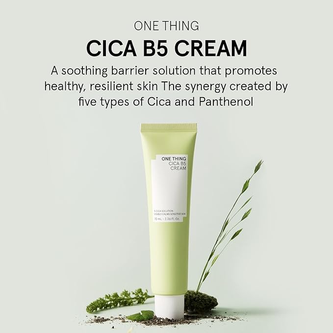 ONE THING Cica B5 calming Serum + Cream Bundle