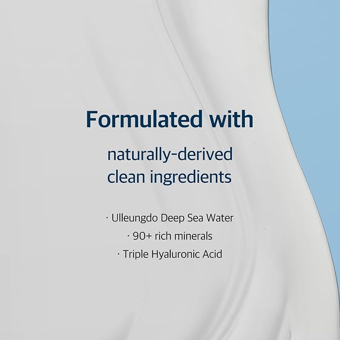 ROUND LAB 1025 Dokdo Lotion 6.76 Fl Oz, Intense Long-Lasting Hydration with Triple Hyaluronic Acid, Fluid Texture for Skin Barrier Protection, Face Moisturizer for Deep Moisture, Korean Skin Care