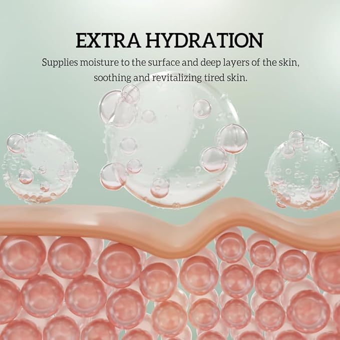 DONGSUNG RANNCE Facial Mist, Face Mist with Okra Fruit Extract and Abelmoschus Manihot Flower Extract, Hydrates and Nourishes Skin, Day Care (Rannce, 5.07 fl oz)