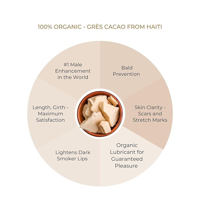 Generic Gres Cacao - Graisse Cacao - Gres koulev - Haiti (2 Oz)