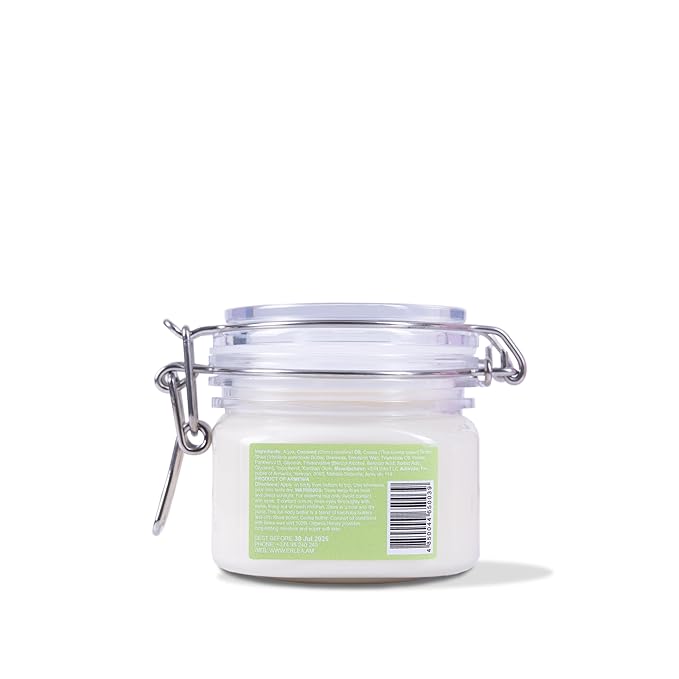 Erlea Coconut Body Butter 160 g/5.64 oz – Shea Butter, Body Butter for Women, Coconut Butter,Skin Care for Extremy Dry Skin, Organic Shea Butter, Body Care for Cracked Feet