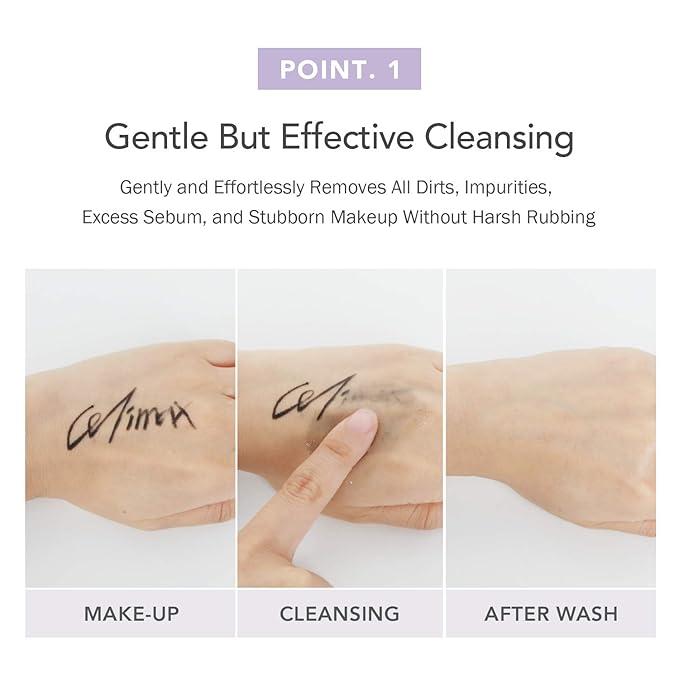 celimax Derma Nature Fresh Blackhead Jojoba Cleansing Oil | Light & Non-Greasy Daily Makeup Remover, Facial Cleanser, Clogged Pore & Blackheads Removal, 150ml