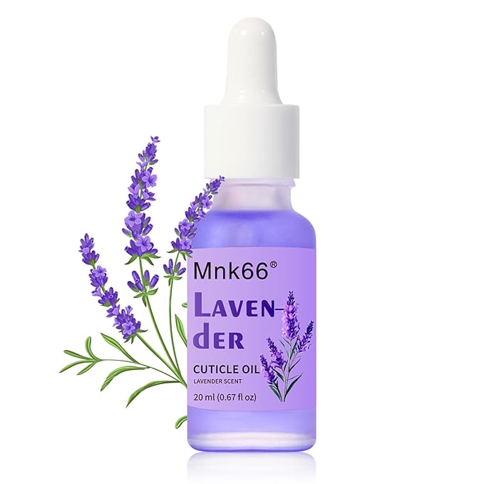 Cuticle Oil, Moisturizing Repairing Nail Oil, Plant-Based Formula for Damaged Nails Dry Cuticles, Strengthening Hydrating, Rose, Jasmine, Lavender, Nail Care, 20ml,YNC-002