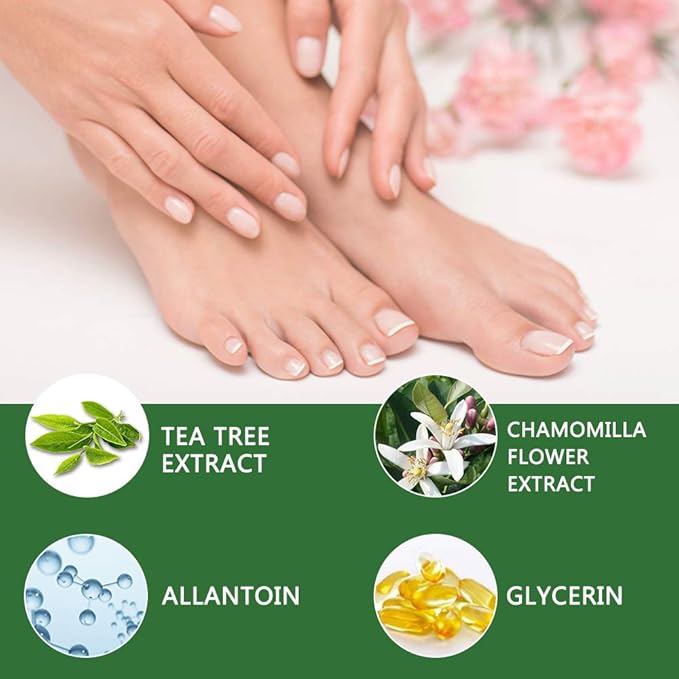 Foot Peel Mask 3 Pack， Exfoliator Peel Off Calluses Dead Skin Callus Remover，Soft Smooth Touch Feet-Men Women (Tea Tree)