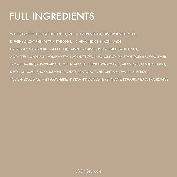 Dr.Ceuracle by leegeehaam Vegan Niacin & Rice Ampoule (30 ml / 1.01 fl. oz.) - Discoloration Correcting Facial Treatment Serum with Soft and Silky Finish