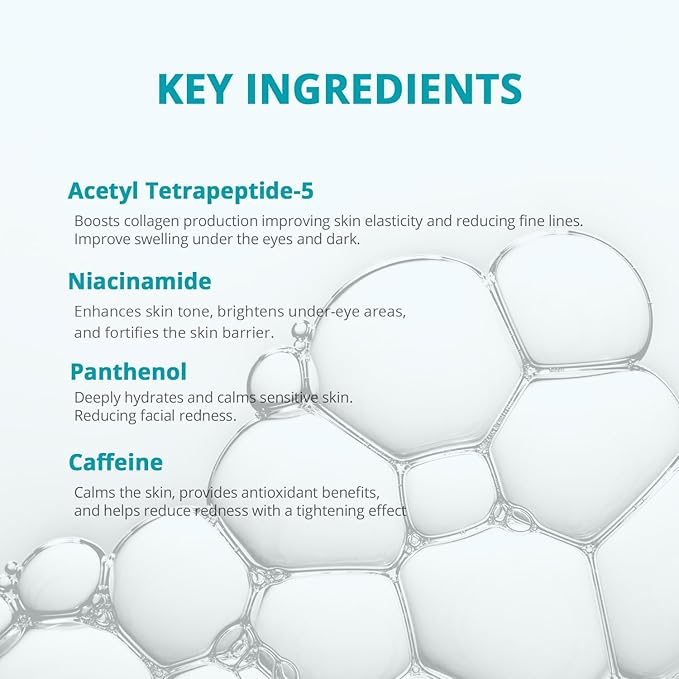 Re.SPN Peptide Firming Roller Eye Serum, Niacinamide, Panthenol, Caffeine | Self-Care, Vegan, Intense Hydration | Korean Eye Serum with Guasha, Glass Skin, Korean Skin Care(20ml/0.67 fl oz)