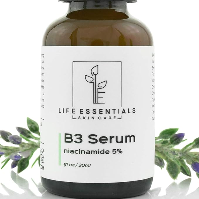 Niacinamide 5% Vitamin B3 Serum- 1 Fl. Oz.- Anti-Aging Face Cream That Tightens Pores, Reduces Acne Scars and Wrinkles, Boosts Collagen & Repairs Skin - Niacinamide Serum For Face