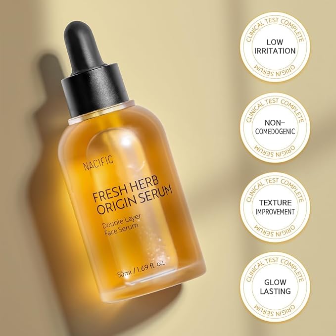 Nacific x Stray Kids Fresh Herb Origin Serum With 2 pcs Photocards (random) by KOSBEAUTY