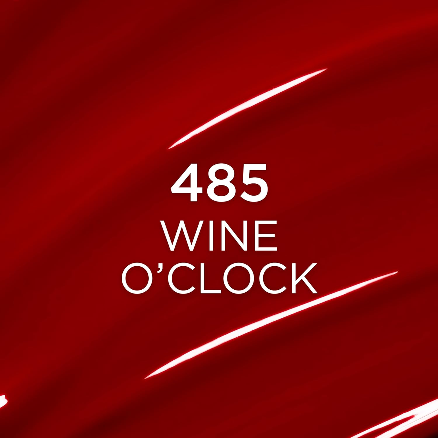 L'Oreal Paris Plump Ambition Hyaluron Lip Oil, 24 HR Lip Gloss with Hyaluronic Acid, Volumizing Formula with Glass-Like Shine, Wine O'clock 485, 0.16 Fl Oz