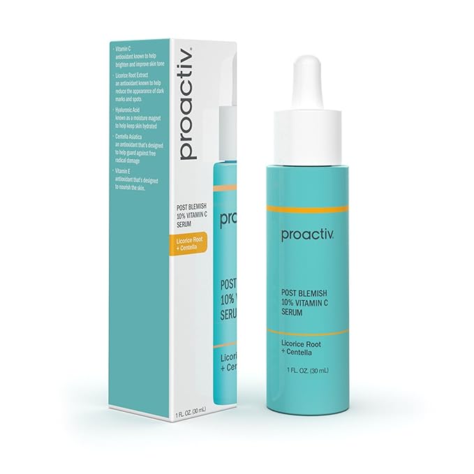 Proactiv Post Blemish 10% Vitamin C Serum - Targets Dark Spots & Uneven Skin Tone. Formulated for Acne-Prone Skin