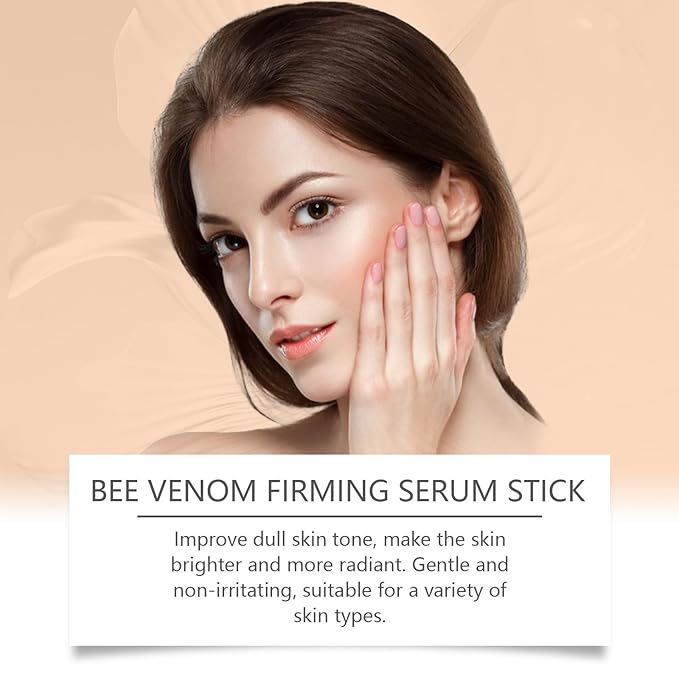 Bee Venom Firming Serum Stick - Advanced Anti-Wrinkle Lifting Cream,Deep Hydration,Restores Skin Elasticity,Suitable for All Skin Types (2)