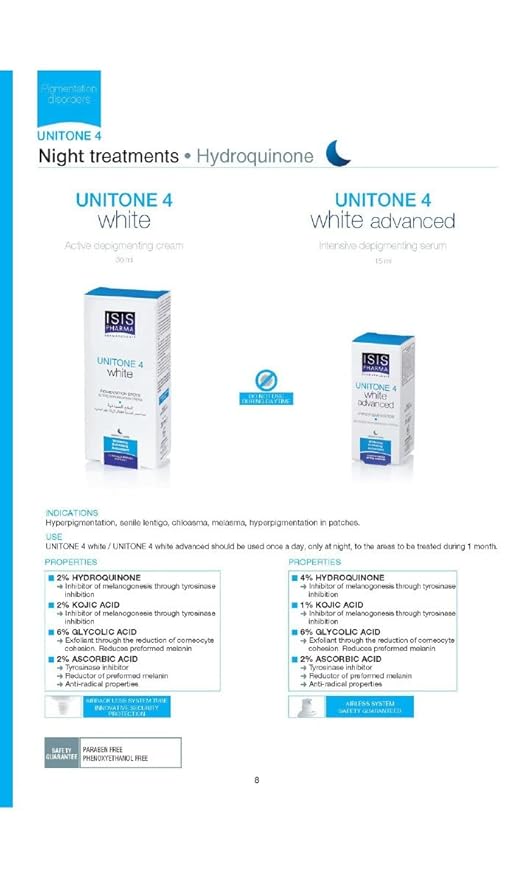 Isis Pharma Unitone 4 White Advanced