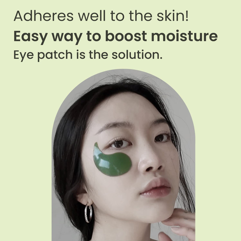 HEIMISH Matcha Biome Hydrogel Eye Patch - Anti Aging Under Eye Patches, Hydrating, Firming, Calming & Soothing Eye Mask with Matcha, Probiotics, for Dark Circles, Puffiness & Wrinkles, 1.4g/60ea