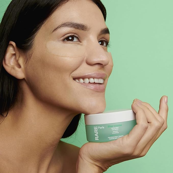 Élixir Intense - Nourishing Under Eye Patches - Hydrating & Brightening - With Hyaluronic Acid & Squalene - Nourishing, Firming & Revitalizing - Multi-Active Serum Formula - 30 Pairs