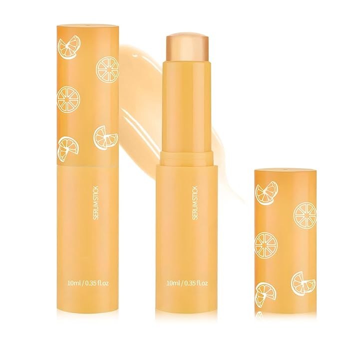2PCS Serum Stick, Eye Stick, Vitamin C & Hydrating Balm For Face And Body, Multi Balm Stick, Smooth Fine Lines