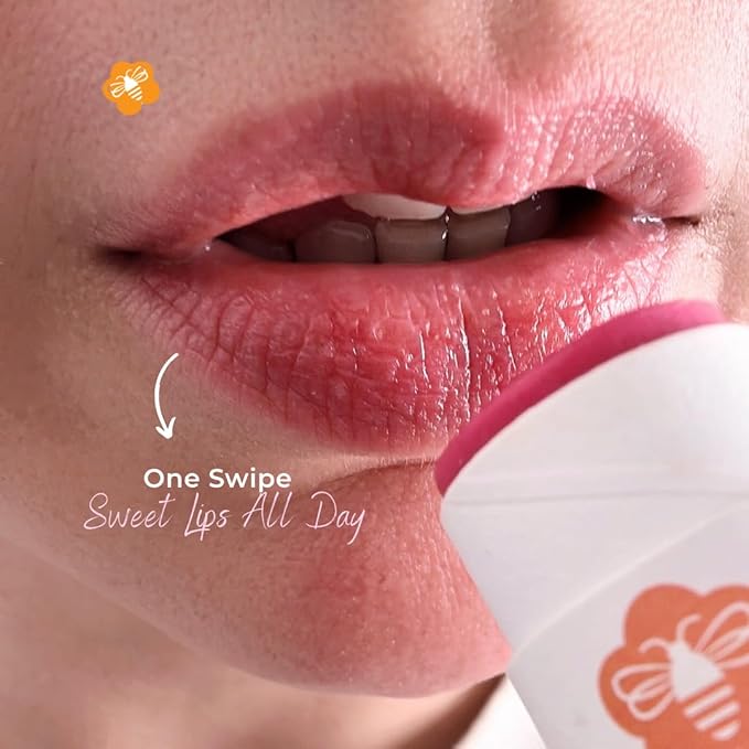 Hydrating Tinted Lip Balm with Manuka Honey 15+ UMF | 12+ Hour Moisture, Zero Waste Recyclable Tube | Lip Moisturizer & Color in One | 0.25 oz / 7 gr (Soft Plum)