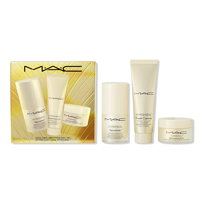 MAC Holy Grail Mini Hyper Real Skin Kit, 3 Piece Set