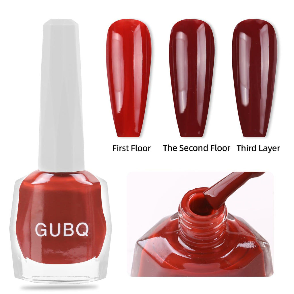 Major Dijit Quick Dry Nail Polish 12ml/0.41fl oz Brown Regular Nail Lacquer Fast Drying & Long Lasting Nail Polish Nail Art Effect for Nail Salon