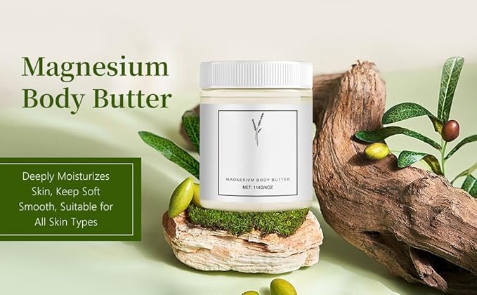 Neuropathy Mama Oasis Lotion,Neuropathy Magnesium Cream For Neuropathy Magnesium Body Butter Deeply Moisturizes Skin, Neuropathy Cream Magnesium,Keep Soft Smooth