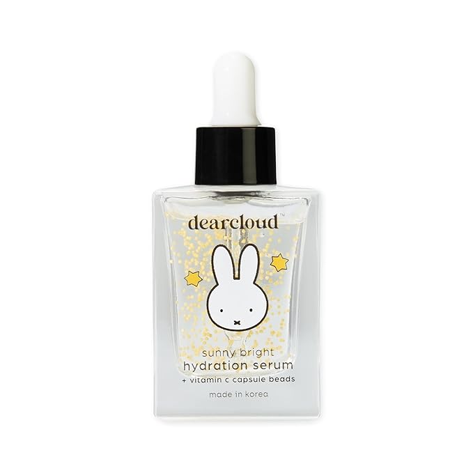 x Miffy Sunny Hydration Serum – Hydrating Hyaluronic Acid & Vitamin C Face Serum (1 fl oz)