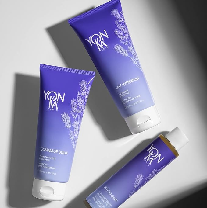 Yon-Ka Lait Hydratant Body Milk, Hydrating and Regenerating Body Lotion with Glycerin and Sweet Almond Oil, Nourish Dry Skin (7.07oz / 200ml)