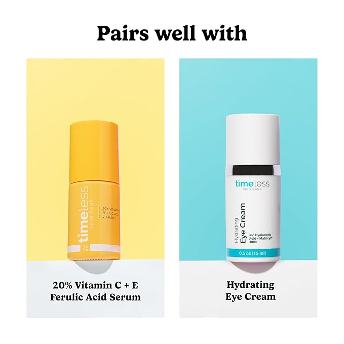 Timeless Skin Care Argan Oil - 100% Pure Argan Oil for Face & Hair Care - For Dry Skin - Fragrance-Free - Use with Moisturizer or Hair Products - 2 oz