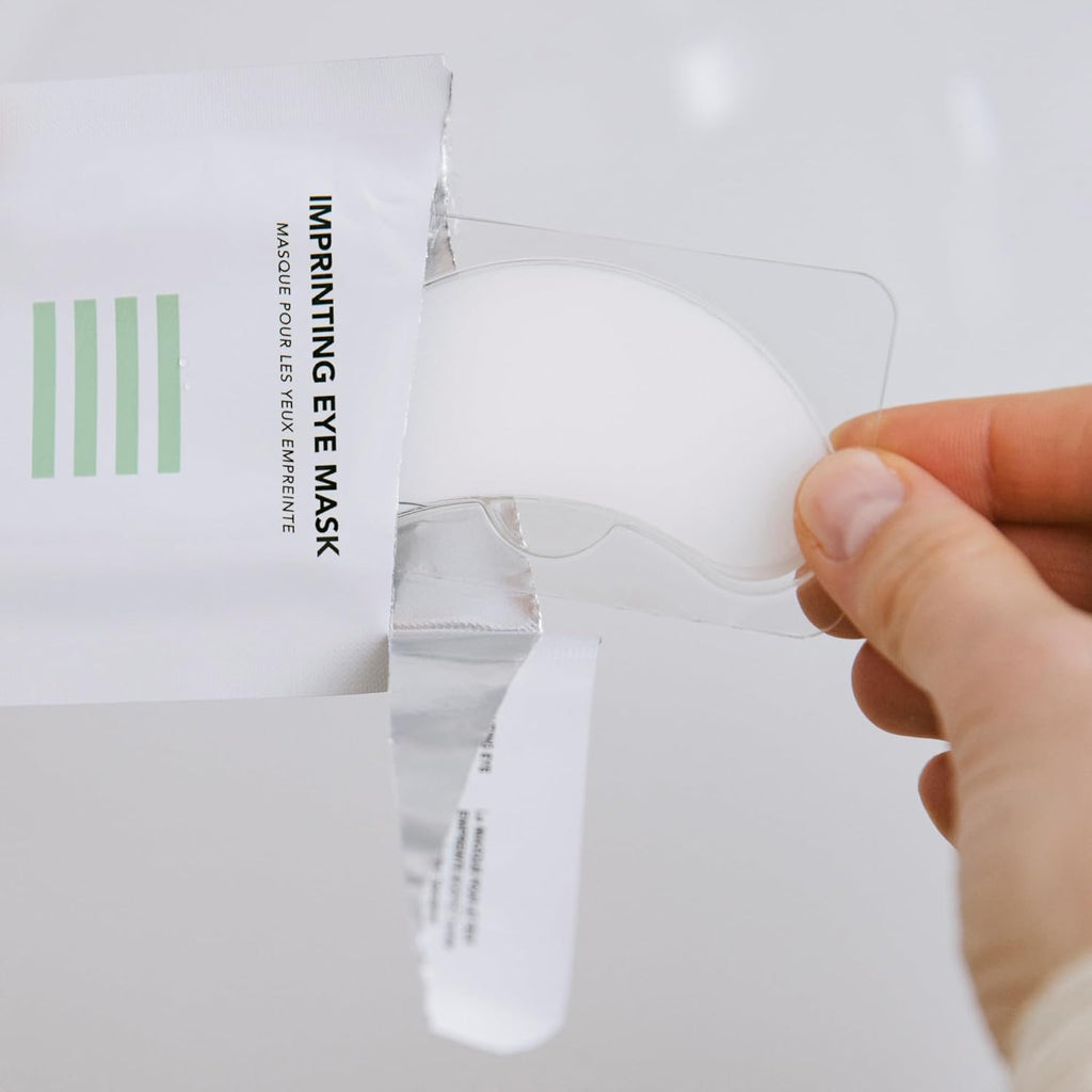 Bioeffect Imprinting Eye Masks (8 pairs), Deeply Moisturizing, Soothing Anti-Aging Gel Eye Patches with Hyaluronic Acid, Supercharge Your Eye Serum, Fight Tired Eyes, Wrinkles, and Puffiness