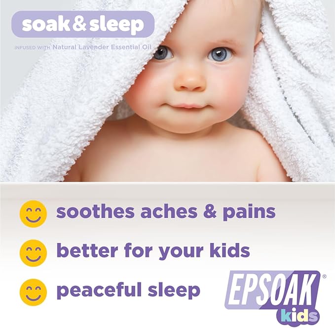 Epsoak Kids Lavender Soak & Sleep Epsom Salt - 2 lb. Bag