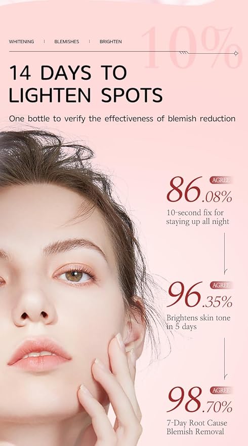 10% Niacinamide+ 4% Tranexamic Acid Serum,Hyaluronic Acid, Vitamin B12,Fragrance-Free (30ml /1.01 fl.oz.)