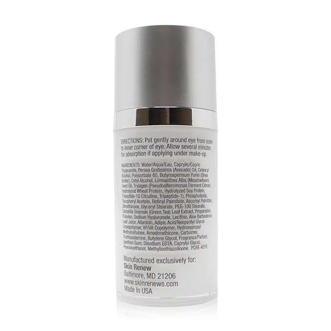 Tonique Under Eye Correcting Cream for Dark Circle with Retinyl, Vitamin C & E, and Green Tea Extract