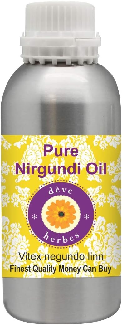 Deve Herbes Pure Nirgundi Oil (Vitex negundo linn) 1250ml (42 oz)