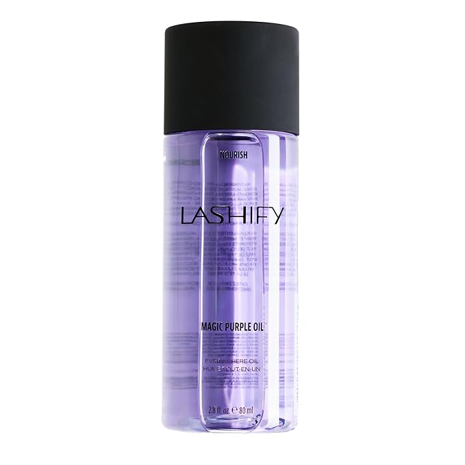 Lashify Magic Purple Oil for Face, Hair and Body - Head to Toe Body Oil