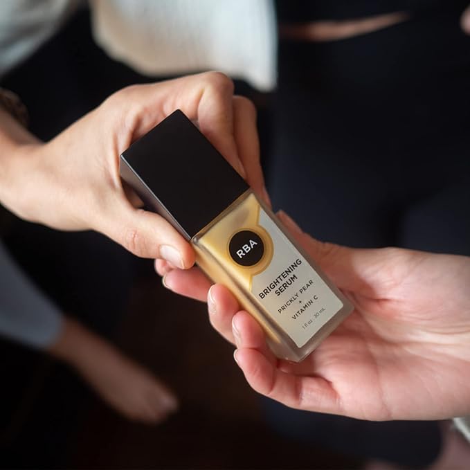 RBA Skincare's Brightening Serum for Age Spots - Vitamin Pack with Prickly Pear and Vitamin C - Daily Vegan Serum for Skin - 1 fl oz