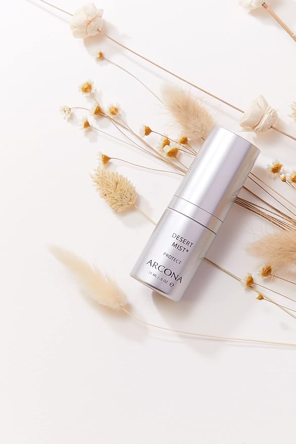 ARCONA Desert Mist - Protective Barrier Serum with Vitamin C, Vitamin E + Glycerin - Retains Skin's Moisture + Protects - 1.17 oz. Made In The USA