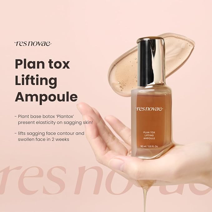 Plan Tox Lifting Serum – 15ml (0.5 fl oz) Skin Treatment with Spilanthes, Peptides, Collagen, and Botanicals – Firming, Wrinkle Care, Pore Minimizer, Skin Firmness, Hydrating
