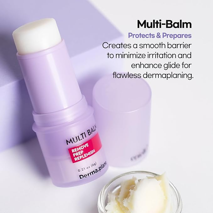 Tinkle Complete Safe Dermaplane Starter Kit (Pack of 6 Razors), Cleanser, Multi-Balm, Dermaplane Tool, Toner, Hydrating Mask & Serum, Peach Fuzz Removal