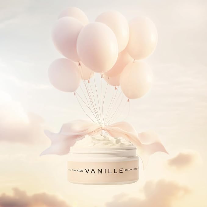 Better Than Magic Hydrating Shea Body Butter – Ultra-Moisturizing Cream for Velvety-Soft & Glowing Skin – Vanille Scent – 8 oz