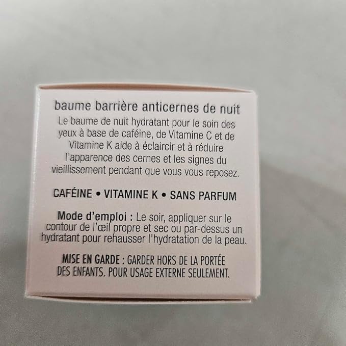 Jouer Luminize Overnight Dark Circle Slugging Balm – Fragrance Free, Caffeine Eye Cream, Overnight Eye Treatment, Brightening Eye Balm, Paraben Free, Gluten & Cruelty Free