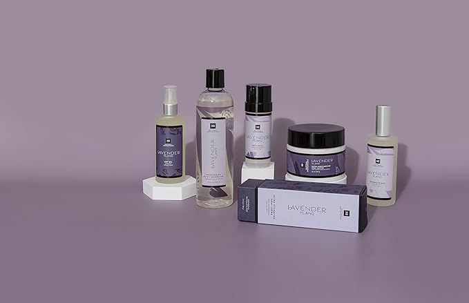 Natural Inspirations Lavender Ylang Exfoliating Face + Body Scrub 6oz