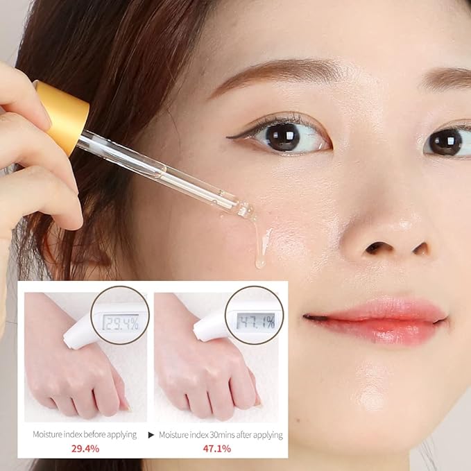 Canola Honey Propolis Super Glowing Ampoule 1.69 fl. oz /50ml Korean Skin Care, Glow Boosting / Visibly Firms, Smoothes and Boosts Radiance