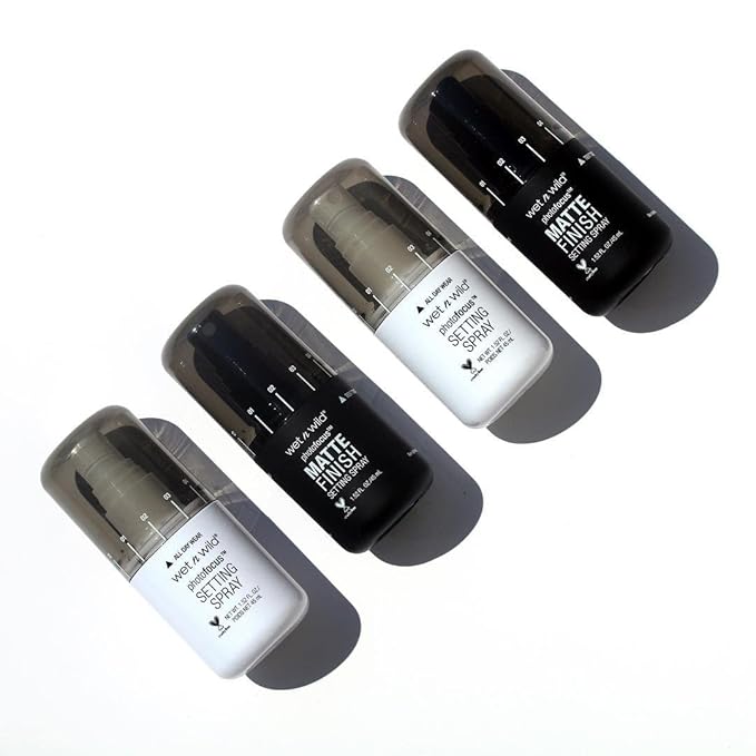 wet n wild Photo Focus Setting Mist, Up to 24HR Wear, Lightweight & Nourishing Aloe Formula Suitable for All Skin Types, Cruelty-Free & Vegan - Matte Appeal