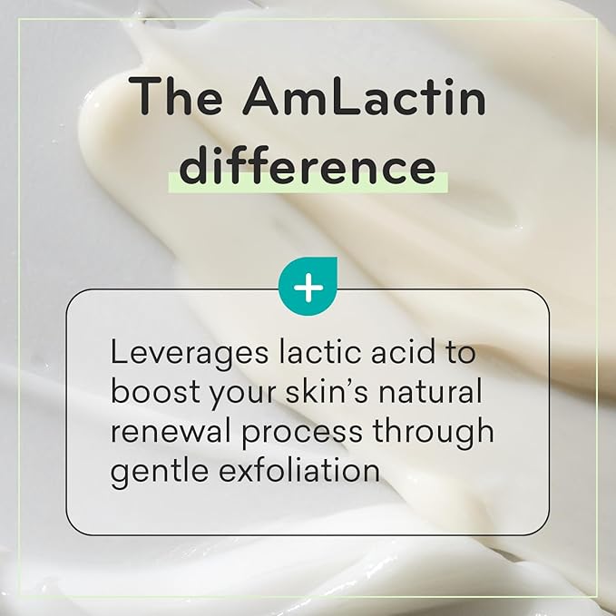AmLactin Daily Nourish 5% - 7.9 oz Body Lotion with 5% Lactic Acid - Exfoliator and Moisturizer for Dry Skin (Packaging May Vary)