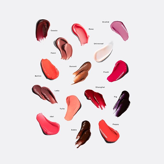 U Beauty The PLASMA Tinted Lip Compound Anti-Wrinkle & Anti-Aging Treatment - Shimmery Plumping Lip Gloss with Hyaluronic Acid, Shea Butter, Salicylic Acid & Peptides to Deeply Hydrate,Fig- 15 mL