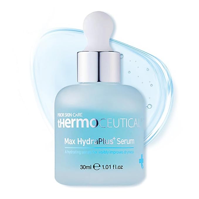 tHermoCEUTICAL Max HydraPlus+ Serum - Centella Asiatica for Face, Anti-Aging Serum with Hyaluronic Acid, Intense Hydration Moisture Formula, Enhanced Moisture Absorption, 1.01 fl. oz