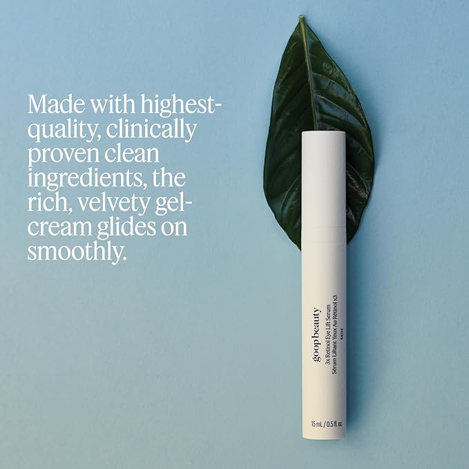 goop Beauty 3x Retinol Eye Lift Serum | Fine Lines and Wrinkles Treatment | 0.5 fl oz